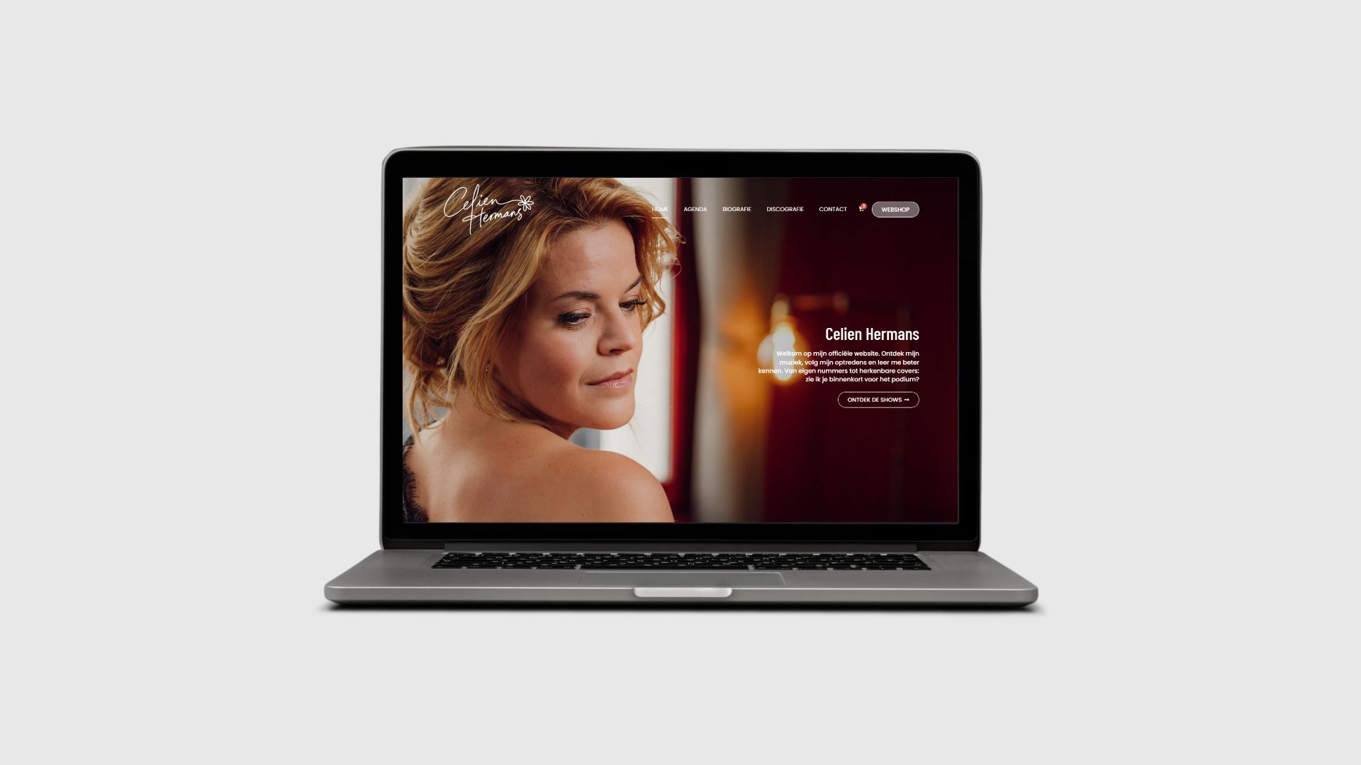 Website voor Celien Hermans